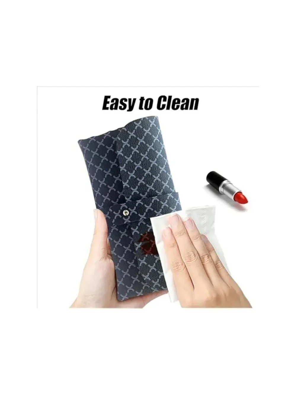 Fashion Glasses Bag Travel Case Unisex Black and Blue